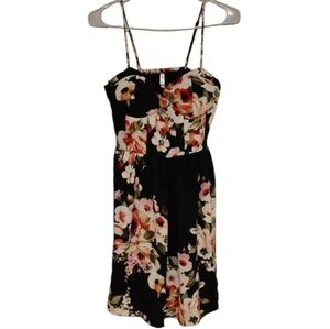 Xhilaration Floral Spaghetti Strap Dress WITH POCKETS!